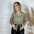 Imagem do Blusinha Lisa Viscolycra Menta Verde T-Shirt