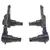 Tarraxa baixo 4 cordas 2x2 preto JB61 BK - SPIRIT - Bass Center e Instrumentos Musicais LTDA