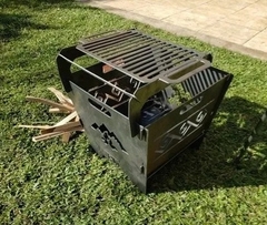 Imagen de FOGONERO DESARMABLE CON PARRILLA 48x45 CM