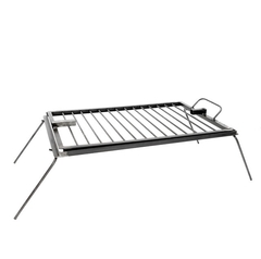 KIT PARRILLA Y ASADOR 80x50 CM - El Fogón del Pampa