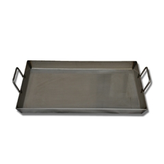 PLANCHA 2 HORNALLAS INDUSTRIAL CON TAPA 50X26 CM - tienda online