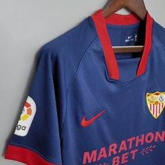 Camisa Sevilla Third 20/21 Nike Masculina - Azul - Urban Store 