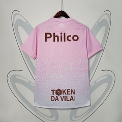 Camisa Santos Outubro Rosa 2022 Umbro Masculina - Rosa - comprar online