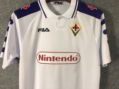 Camisa Fiorentina 98/99 Retrô Away Masculina - Branco - comprar online