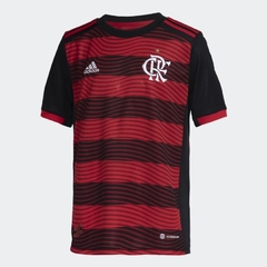 CAMISA 1 FLAMENGO 22/23 - ADIDAS - VERMELHO + PRETO