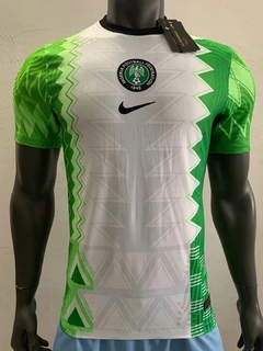 Camisa I Seleção da Nigéria 20/21 Nike Masculina - Branca e Verde