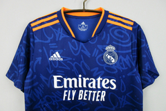amisa Real Madrid Away 21/22 Adidas Masculina - Azul Royal na internet