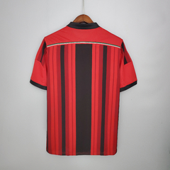 Camisa Milan Retrô Masculina - Adidas Vermelho+Preto - comprar online