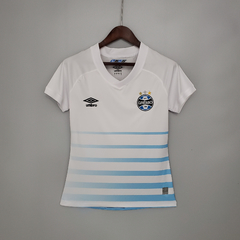 Camisa Grêmio II 21/22 Umbro Feminina - Branco+Azul