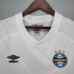 Camisa Grêmio II 21/22 Umbro Feminina - Branco+Azul na internet