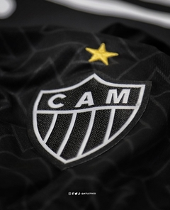 Camisa Atlético Mineiro III 21/22 Le Coq Sportif Masculina - Preta - comprar online