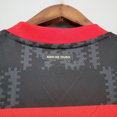Camisa Flamengo I 21/22 Torcedor Adidas Masculina - Preta e Vermelha - Urban Store 