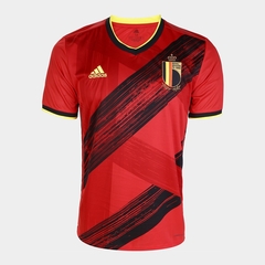 Camisa Belgica Home 20/21 Adidas Masculina - Vermelha
