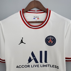 Camisa Paris Saint Germain - PSG III Jordan Masculina - Branco na internet