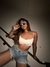 Top Cropped Tracie Textura - loja online