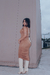 Vestido Kylie Franzido Lateral Midi - zoldclothing