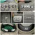 Gucci X Balenciaga - The Hacker Project Triple S Beige Green Yellow na internet