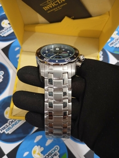 ▶️ RELÓGIO INVICTA PRO DIVER PRATA E AZUL - Relogios do Mundo PE