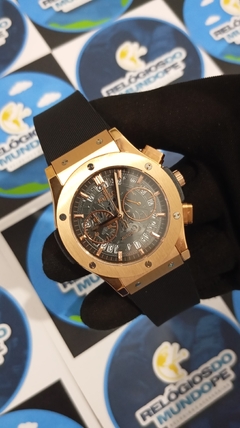 ▶️ RELOGIO HUBLOT BIG BANG CHNOGRAPH ROSE - comprar online