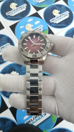 ▶️ RELÓGIO TG AQUARACER FUNDO VERMELHO - Relogios do Mundo PE