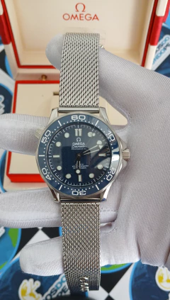 ▶️ RELÓGIO OMG SEAMASTER PROFISSIONAL DIVER 300 AZUL - loja online
