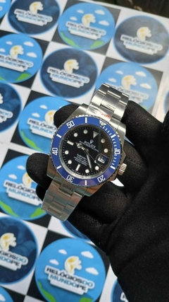 ▶️ RELÓGIO RLX SUBMARINER AZUL E PRETO na internet