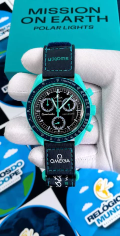 ▶️ RELÓGIO OMG SPEEDMASTER MOONSWATCH MISSÃO ON EARTH