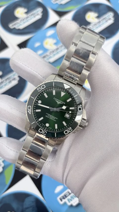 ▶️ RELÓGIO LONGINES HYDROCONQUEST GREEN na internet