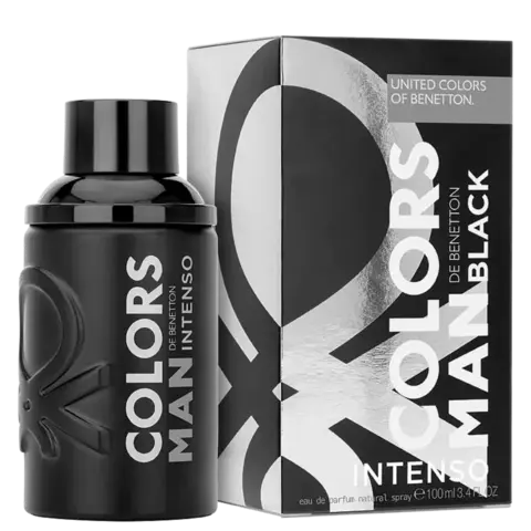 Colors Man Black Intenso Benetton Eau de Parfum - Perfume Masculino 100ml