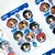 Planilla de Stickers Stray Kids
