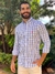 Camisa Social Ralph Lauren Xadrez Branca Pony Rosa na internet
