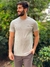 Camiseta Lacoste Cinza Pima Cotton