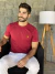 Camiseta Ralph Lauren Bordo Small Rosa Amarelo - comprar online