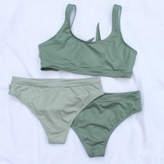 CONJUNTO LYCHEE GREEN RECYLCED - buy online