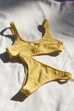 BOMBACHA LONGAN CRIMP AMARILLO - Ananda Swimwear