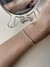 Pulseira banho ouro zircônias cristal Nanshe