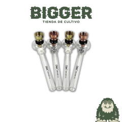 PIPA DE VIDRIO CON CALAVERA