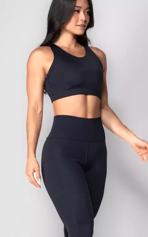 Legging Black Basic Pocket Premium - comprar online