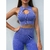 Conjunto Set Seamless Ribbed Lila BB - comprar online