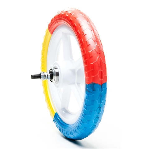 RODA NYLON TRASEIRA ARO 12 COM PNEU COLORIDO | 5030