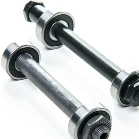 EIXOS DT/TRASEIROS VAZADOS COM ROLAMENTOS 73/77MM | 055664