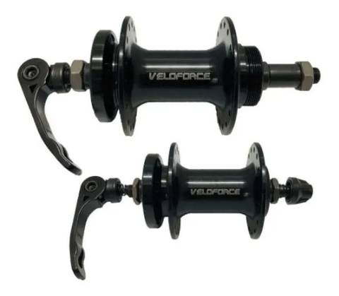 CUBOS DISCO VELOFORCE ALUMÍNIO ROSCA PRETO 36 FUROS | 042980
