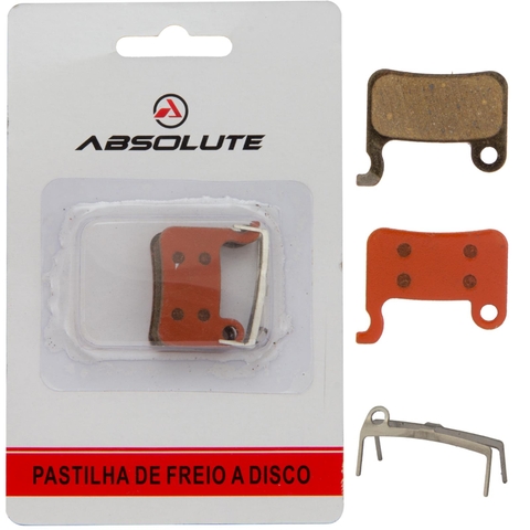 PASTILHA DE FREIO ABSOLUTE ABS-04S ORGANICA | 42998