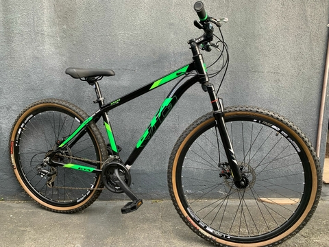 BICICLETA ARO 29 GTA START 3X8V PRETO/VERDE | 567890