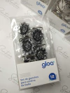 Ganchos de Cortina Flor x12