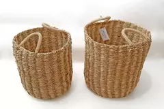 Canasto Ratan con Asas - comprar online