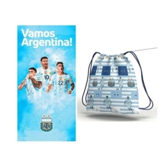 Toallon playero Selección Argentina - comprar online