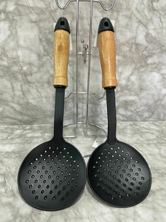 Utensilios Teflon Mango Madera - comprar online