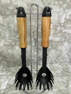 Imagen de Utensilios Teflon Mango Madera