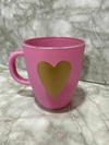 Tazas de Vidrio estampadas rosas
